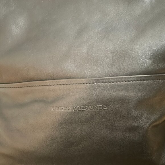Derek Alexander large black leather shoulder bag - Picture 5 of 7